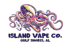 Island Vape company logo; recipient of our sponsorship opportunities