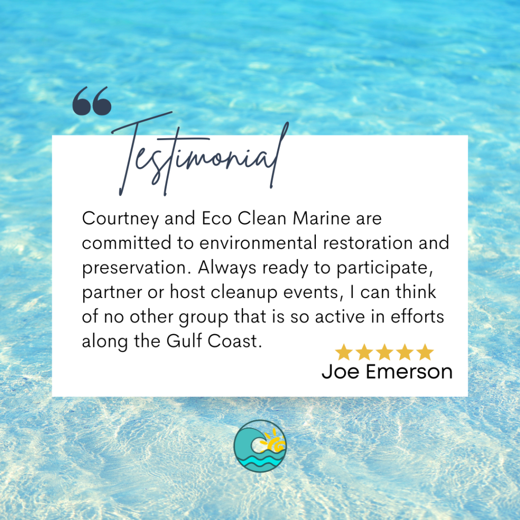 Eco Clean Marine, volunteer testimonial, coastal resource coordinator, environmental cleanup, marine conservation, community engagement, local volunteering,family volunteering, educational programs, children as ambassadors, sustainability education, local environmental efforts