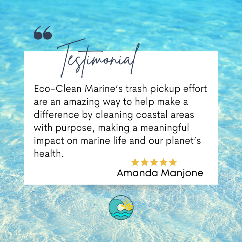 Eco Clean Marine, volunteer testimonial, coastal resource coordinator, environmental cleanup, marine conservation, community engagement, local volunteering,family volunteering, educational programs, children as ambassadors, sustainability education, local environmental efforts