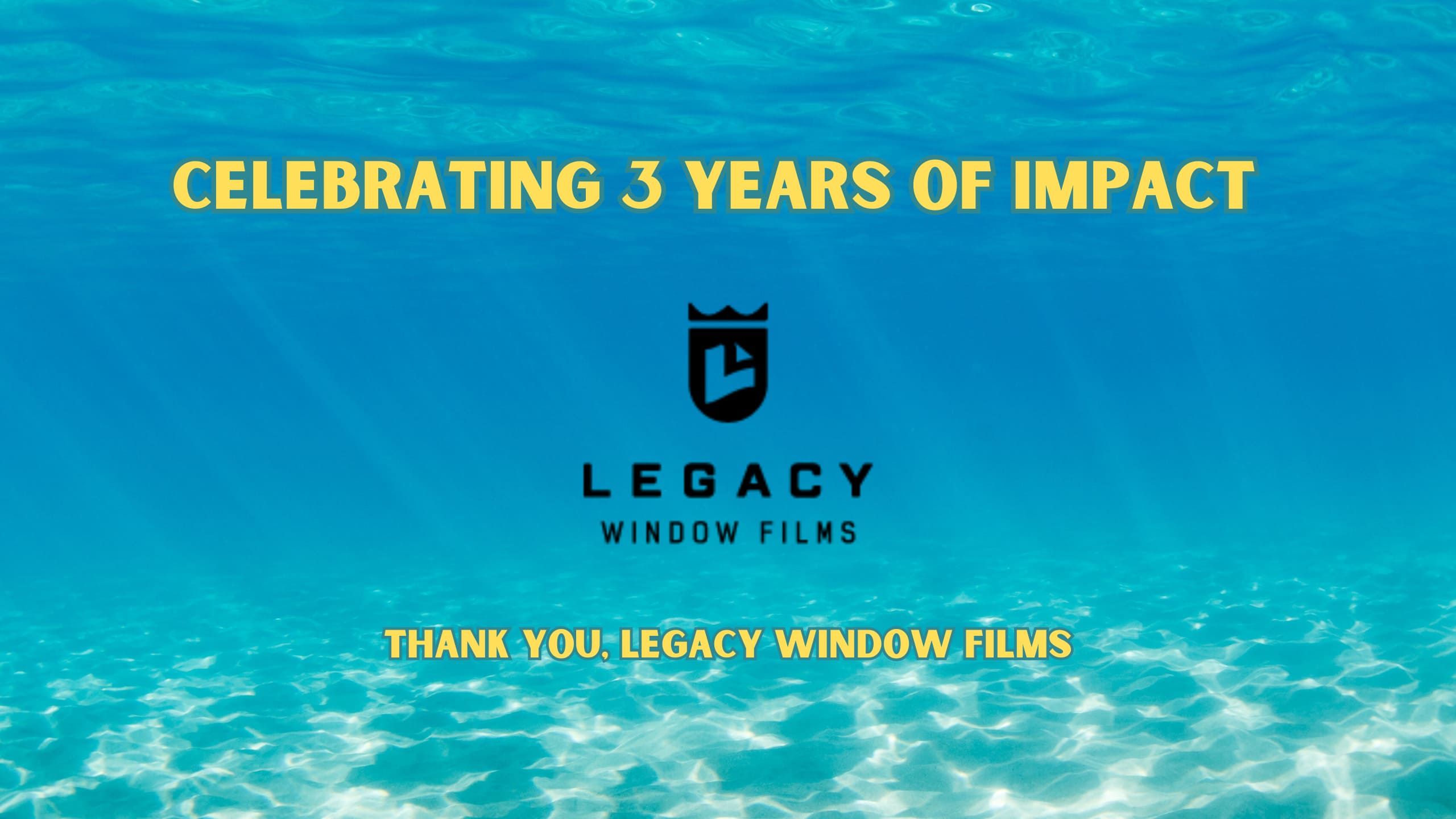 Thank You, Legacy Window